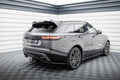 Maxton Design Street+ Mittlerer Diffusor RACE passend für V.1 Land Rover Range Rover Velar R-Dynamic Mk1 schwarz Hochglanz