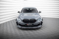 Maxton Design Street+ Spoilerlippe Front Ansatz V.2 passend für BMW 1er M-Paket/ M135i / 128ti F40 schwarz Hochglanz