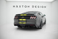 Maxton Design Spoiler CAP passend für Ford Mustang / Mustang GT Mk6 schwarz Hochglanz