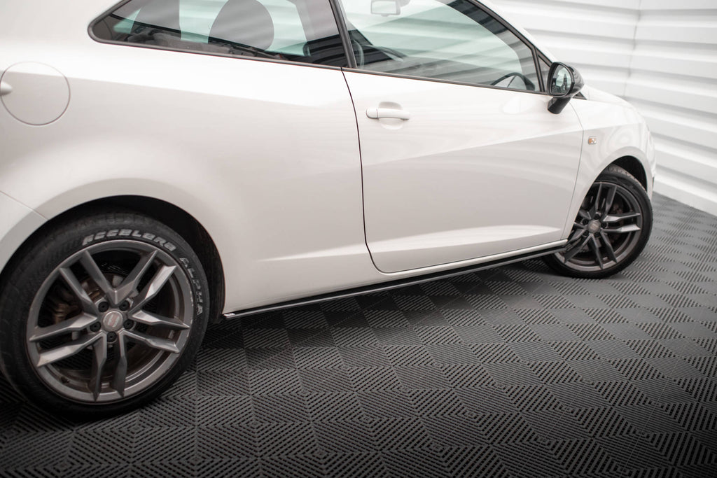 Maxton Design Street Pro Street+ Seitenschweller Leisten passend für Seat Ibiza Cupra Sport Coupe Mk4