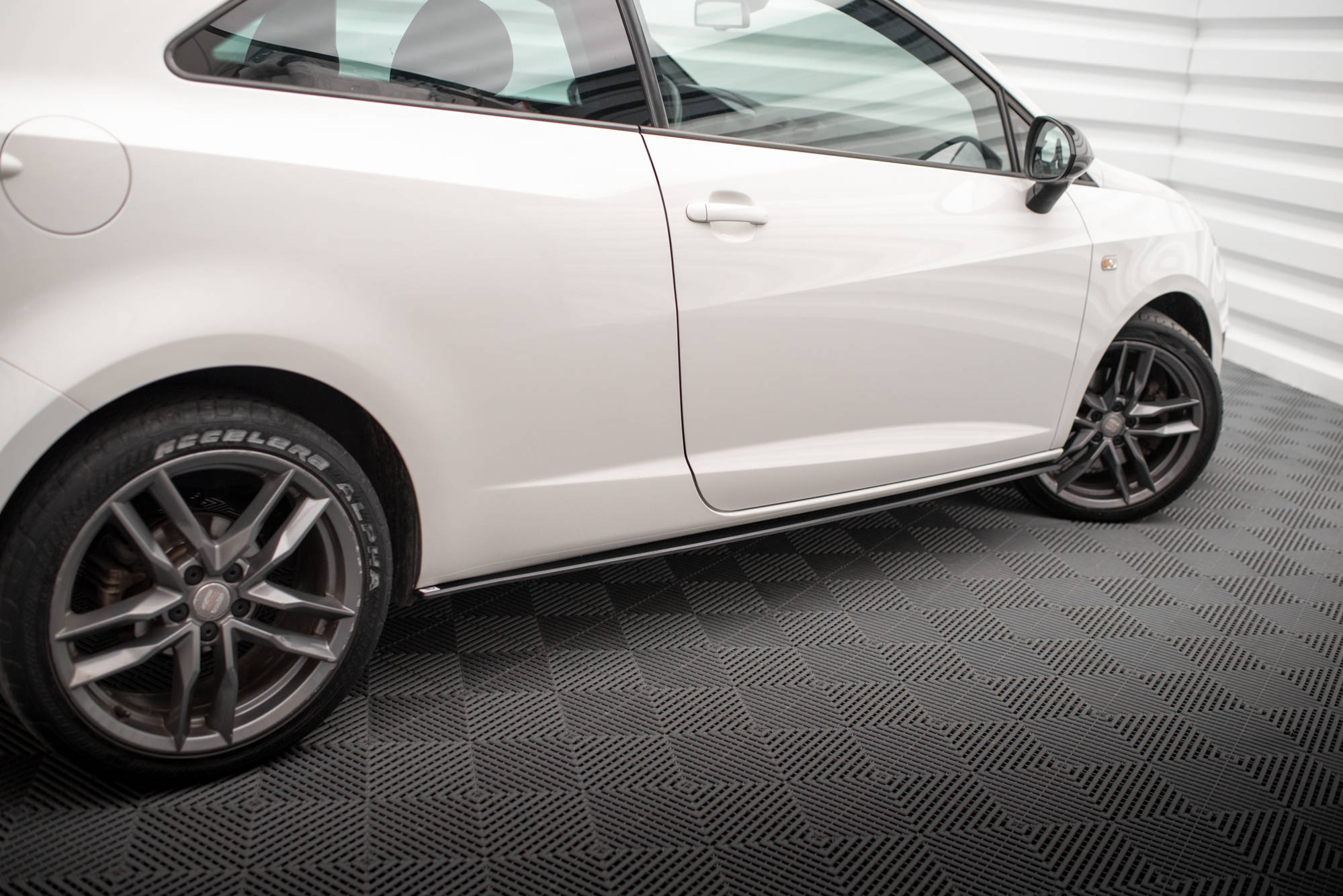 Maxton Design Street Pro Street+ Seitenschweller Leisten passend für Seat Ibiza Cupra Sport Coupe Mk4