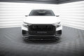 Maxton Design Street+ Spoilerlippe Front Ansatz V.2 passend für Audi SQ8 / Q8 S-Line Mk1 schwarz Hochglanz