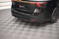 Maxton Design Street+ Mittlerer Diffusor RACE passend für Toyota Avensis Wagon Mk3 Facelift schwarz Hochglanz