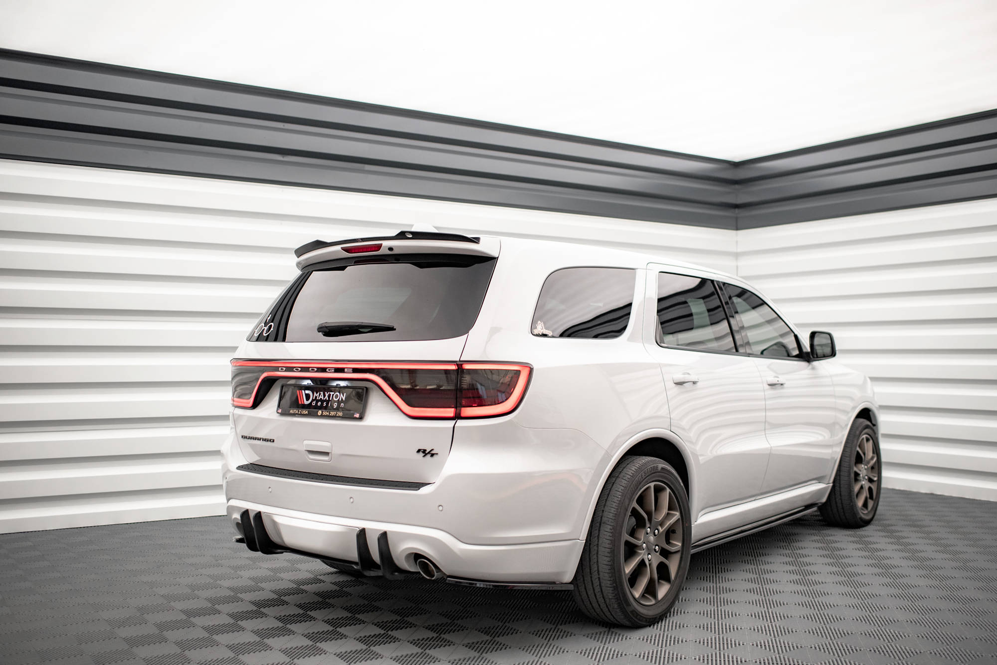 Maxton Design Street Pro Heckschürze V.1 passend für Dodge Durango RT Mk3