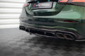 Maxton Design Street+ Mittlerer Diffusor RACE passend für Mercedes-AMG E63 W213 Facelift schwarz Hochglanz