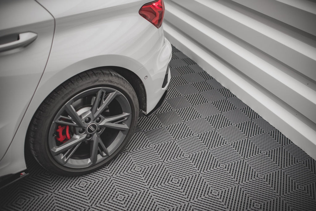 Maxton Design Street Pro Heck Ansatz Flaps Diffusor passend für Audi S3 Sportback 8Y
