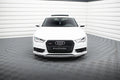Maxton Design Street+ Spoilerlippe Front Ansatz passend für Audi S7 / A7 S-Line C7 FL schwarz Hochglanz