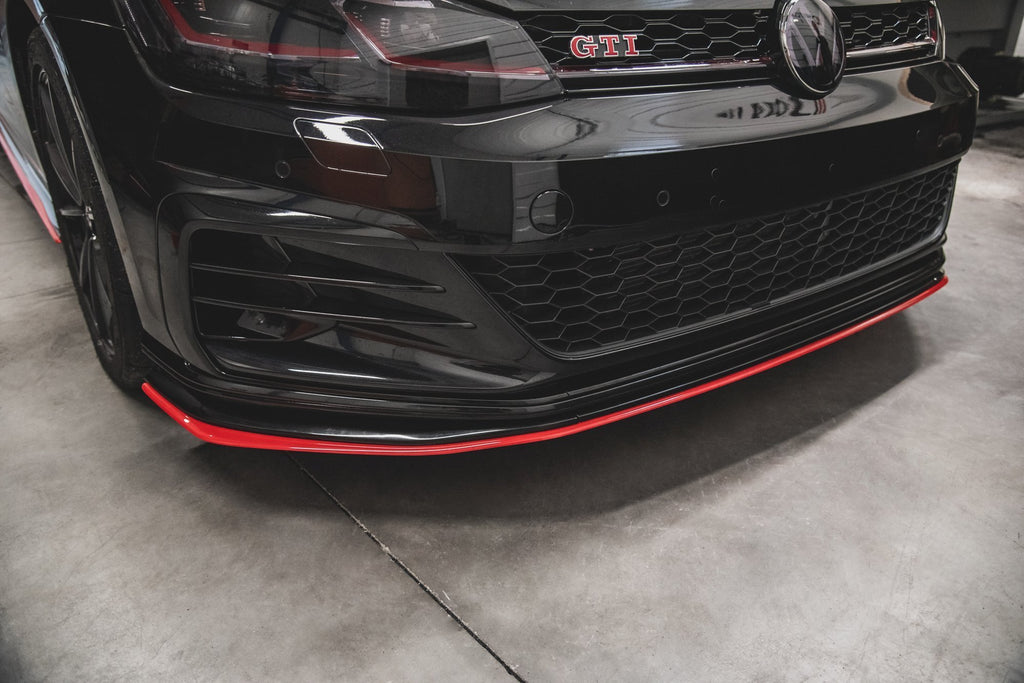 Maxton Design Front Ansatz für VW Golf 7 GTI TCR