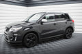 Maxton Design Street+ Seitenschweller Leisten passend für Suzuki Vitara S Mk2 schwarz Hochglanz