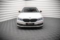 Maxton Design Street+ Spoilerlippe Front Ansatz V.2 passend für BMW 5er G30 / G31 schwarz Hochglanz