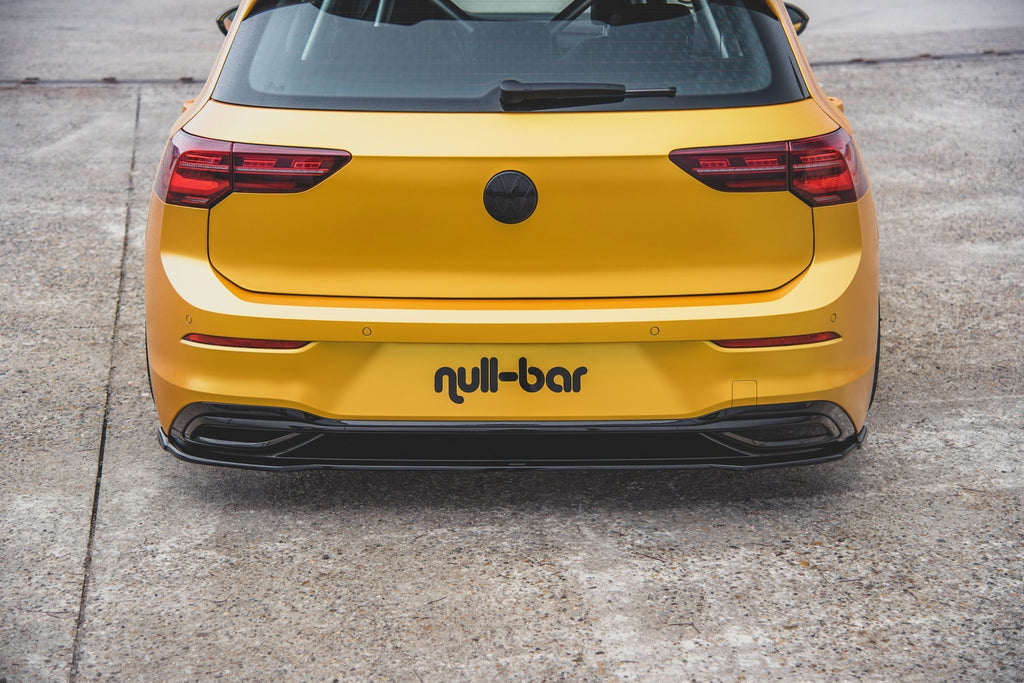 Maxton Design Heckansatz VW Golf Hatchback Mk8 schwarz Hochglanz für Volkswagen Golf Mk8