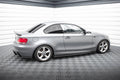 Maxton Design Street+ Seitenschweller Leisten passend für BMW 1er M-Paket E82 schwarz Hochglanz