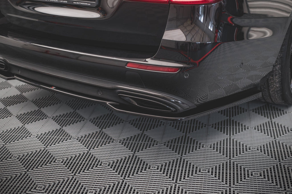 Maxton Design Heckansatz Mercedes-Benz E W213 schwarz Hochglanz für Mercedes-Benz E Klasse W213