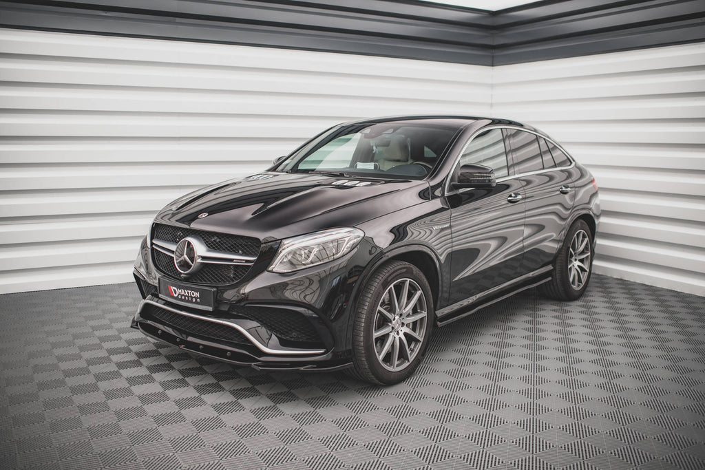 Maxton Design Street+ Seitenschweller Leisten passend für Mercedes-Benz GLE Coupe 63 AMG C292 schwarz Hochglanz