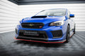Maxton Design Street+ Spoilerlippe Front Ansatz V.2 passend für Subaru WRX STI Mk1 Facelift