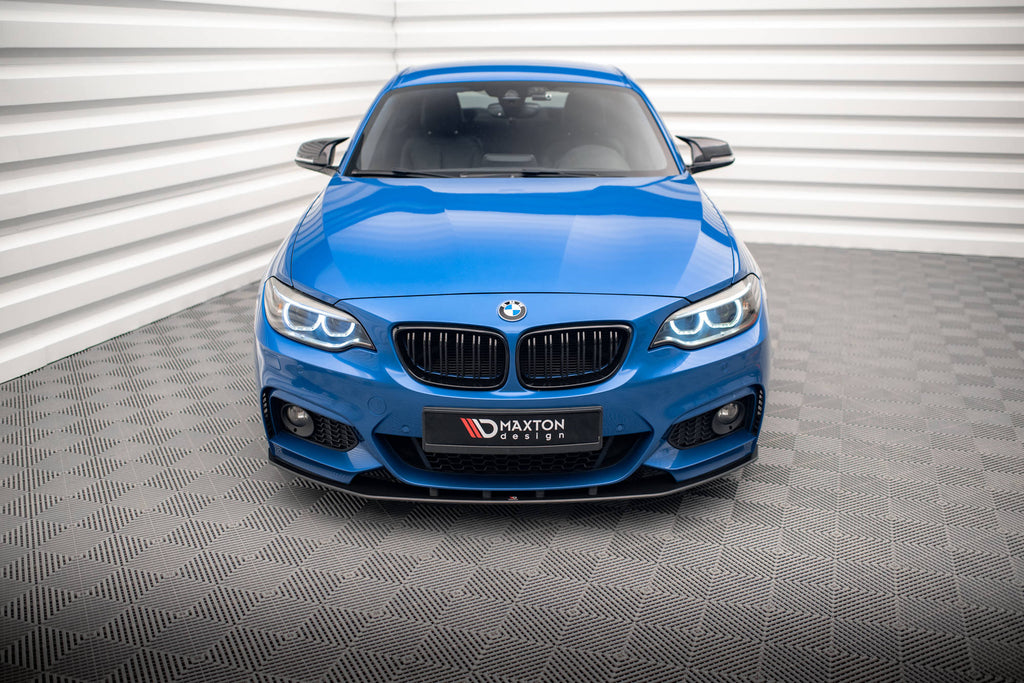 Maxton Design Street Pro Street+ Spoilerlippe Front Ansatz passend für BMW 2 M-Paket F22