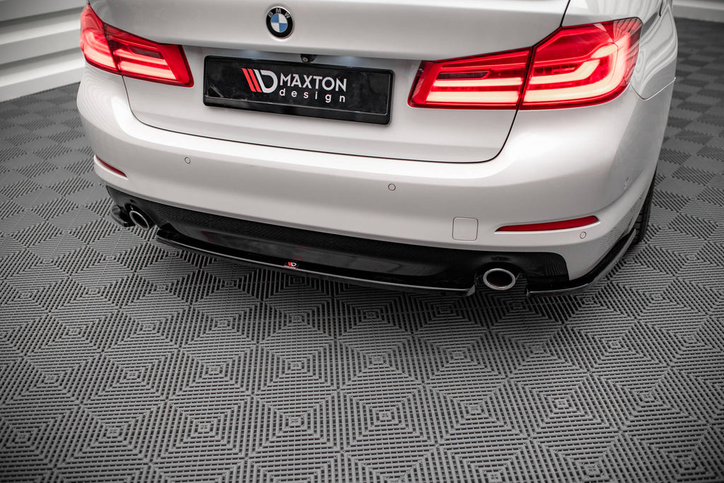 Maxton Design Heckansatz BMW 5er Limousine G30 schwarz Hochglanz für BMW 5er G30-G31