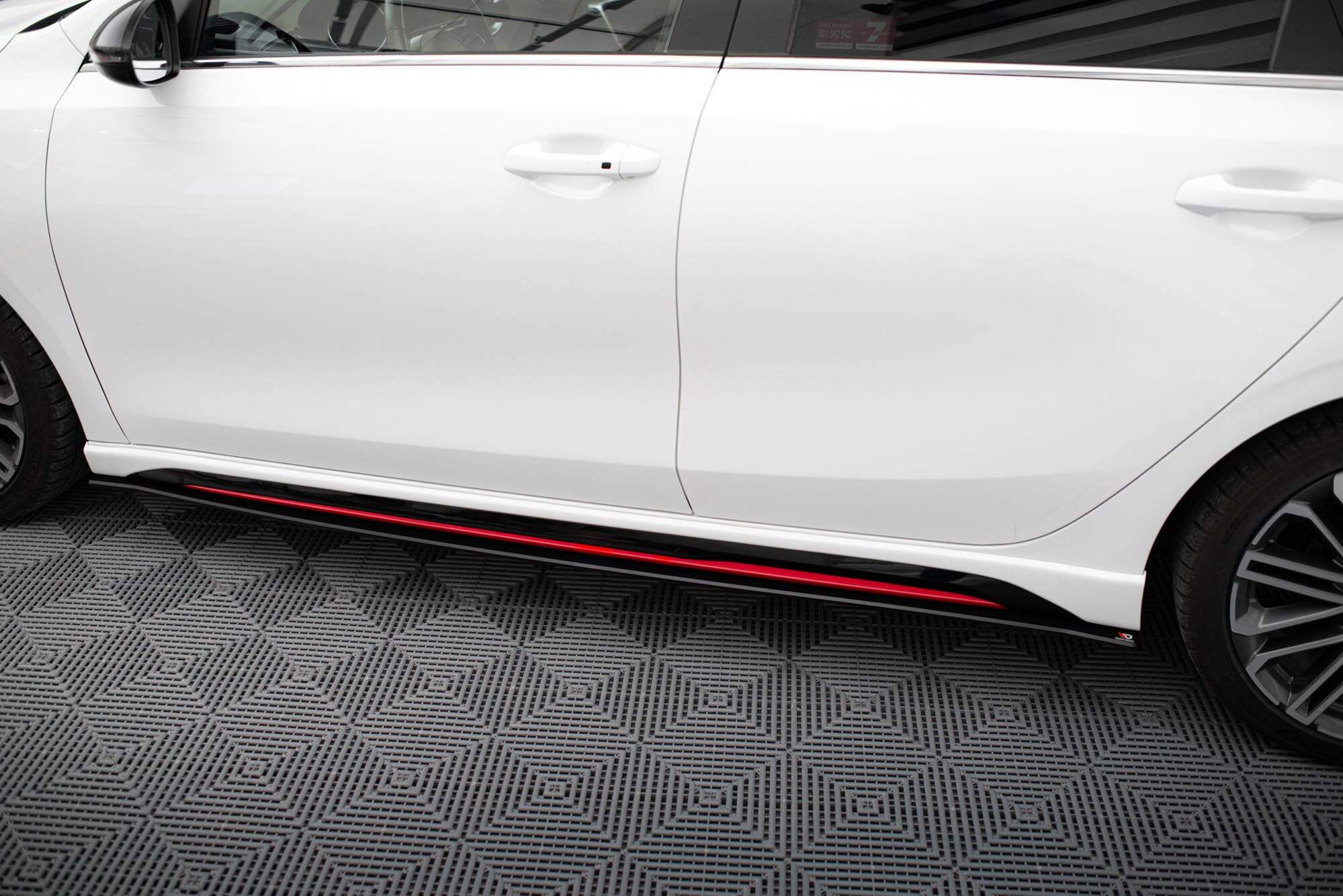 Maxton Design Street Pro Street+ Seitenschweller Leisten passend für Kia Ceed GT Mk3 / Proceed Mk1
