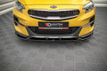 Maxton Design Street+ Spoilerlippe Front Ansatz passend für Kia XCeed Mk1 schwarz Hochglanz