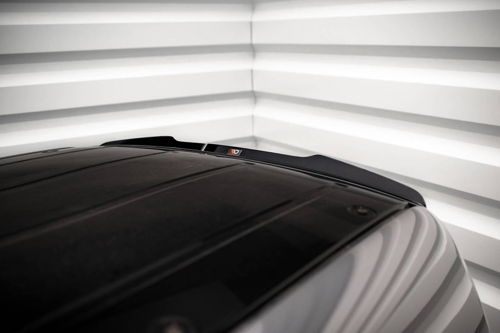 Maxton Design Spoiler CAP passend für VW Caddy Mk3 Facelift schwarz Hochglanz