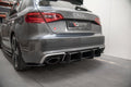 Maxton Design Robuste Racing Heckschürze V.2 passend für Audi RS3 8V Sportback