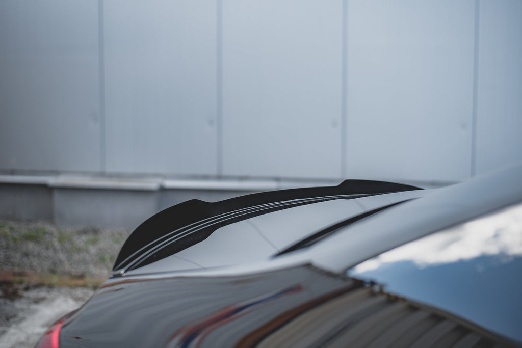 Maxton Design Spoiler CAP passend für Mercedes-AMG CLS 53 C257 schwarz Hochglanz