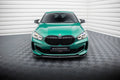 Maxton Design Street+ Spoilerlippe Front Ansatz V.1 passend für0 BMW M135i F40 schwarz Hochglanz für BMW 1er F40