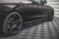 Maxton Design Street+ Seitenschweller Leisten passend für Mercedes-Benz E W213 schwarz Hochglanz