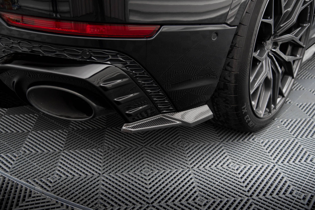 Maxton Design Prepreg Carbon Fiber Heck Ansatz Flaps Diffusor passend für Audi RSQ8 Mk1