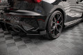 Maxton Design Street Pro Heck Ansatz Flaps Diffusor + Flaps passend für Audi RS3 Sportback 8Y schwarz Hochglanz