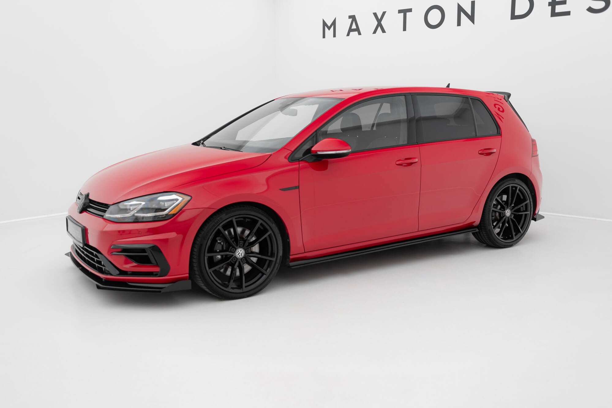 Maxton Design Street Pro Street+ Seitenschweller Leisten passend für VW Golf R / R-Line Mk7 Facelift