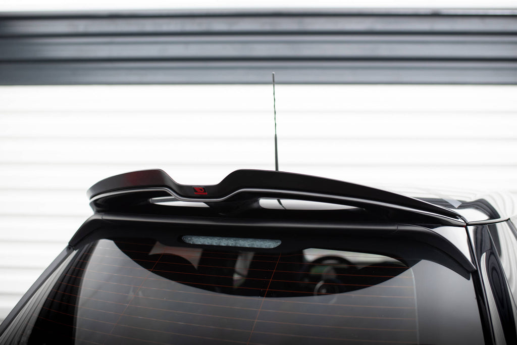 Maxton Design Spoiler CAP V.2 passend für Mini Cooper S John Cooper Works F56 / F56 Facelift schwarz Hochglanz