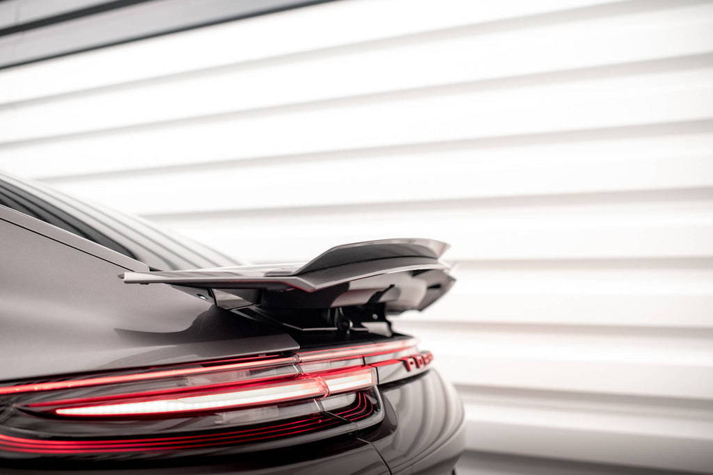 Maxton Design Spoiler CAP passend für Porsche Panamera GTS / Panamera E-Hybrid / Panamera Turbo S E-Hybrid 971 schwarz Hochglanz