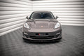 Maxton Design Street+ Spoilerlippe Front Ansatz V.2 passend für Porsche Panamera / Panamera Diesel 970 schwarz Hochglanz