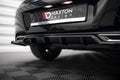 Maxton Design Street+ Mittlerer Diffusor RACE passend für Toyota Corolla Hatchback Mk12 schwarz Hochglanz