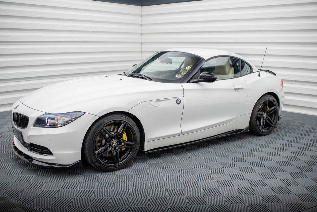 Maxton Design Street+ Seitenschweller Leisten passend für BMW Z4 E89 schwarz Hochglanz
