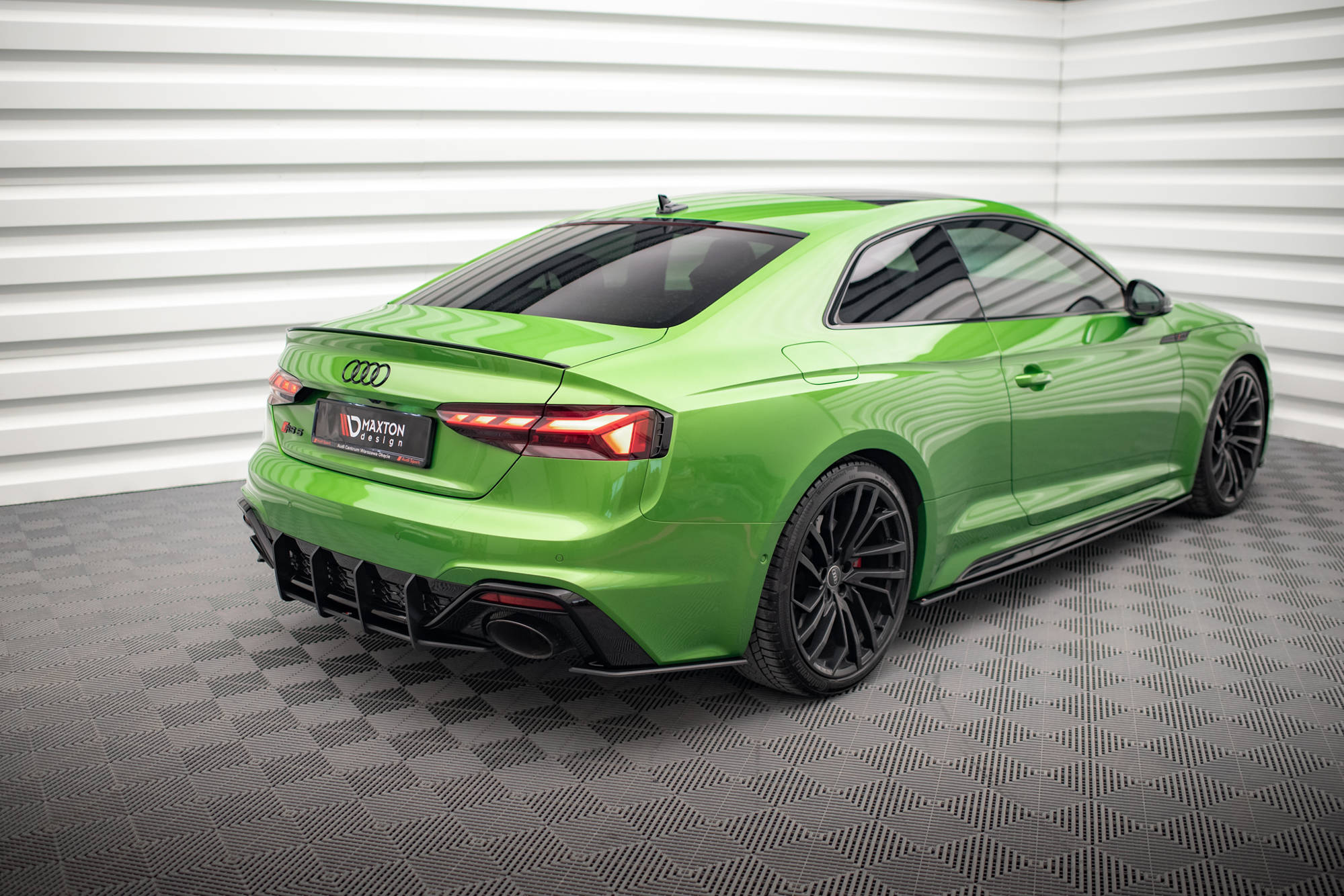 Maxton Design Street Pro Street+ Seitenschweller Leisten passend für Audi RS5 Coupe F5 Facelift