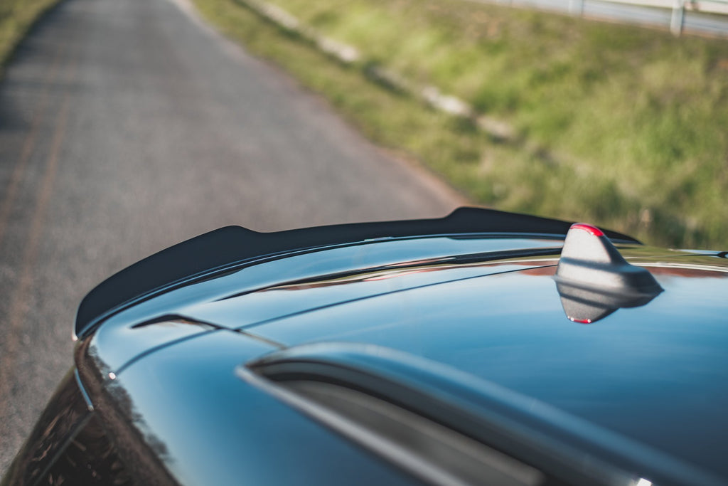 Maxton Design Spoiler CAP passend für Mini Countryman Mk2 F60 JCW schwarz Hochglanz