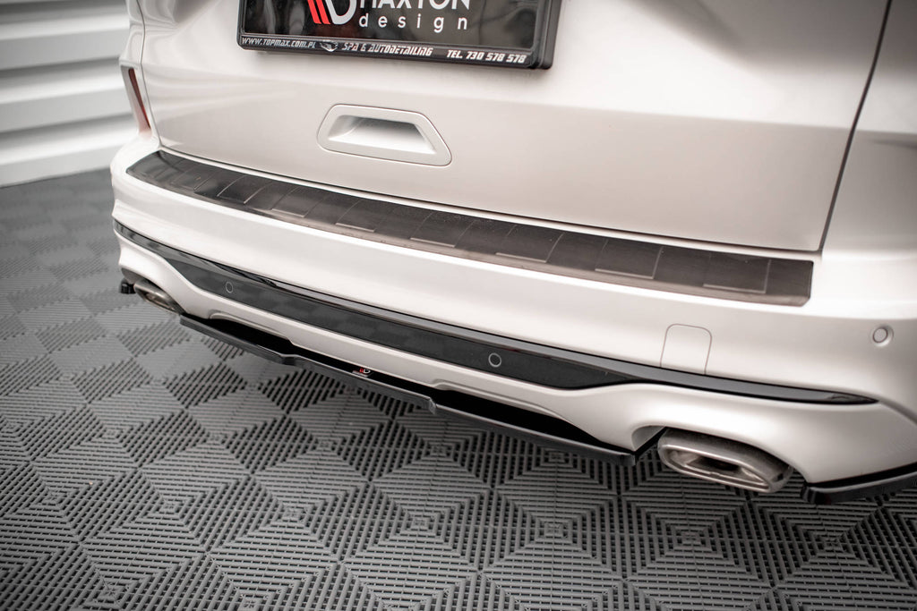 Maxton Design Heckansatz Ford Kuga ST-Line Mk3 schwarz Hochglanz für Ford Kuga MK3