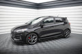 Maxton Design Street+ Seitenschweller Leisten passend für V.4 Ford Fiesta Mk8 ST / ST-Line schwarz Hochglanz