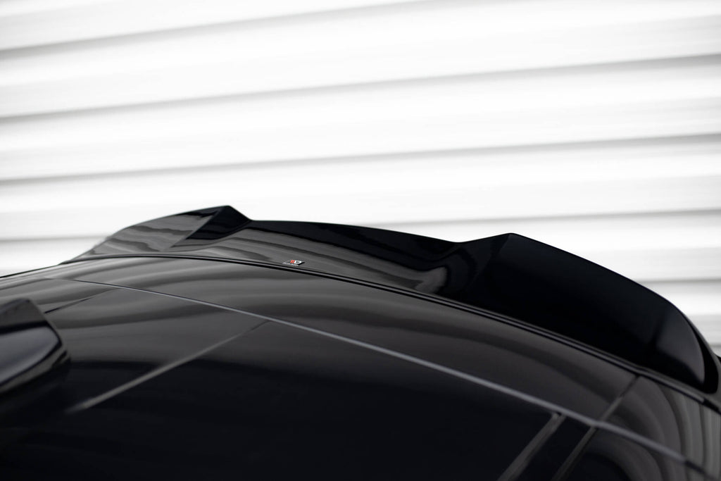 Maxton Design Höher Spoiler CAP 3D passend für Alfa Romeo Stelvio Mk1 schwarz Hochglanz
