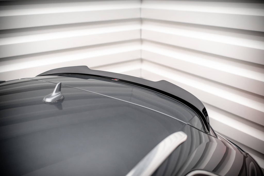 Maxton Design Spoiler CAP passend für Audi A3 Sportback 8V schwarz Hochglanz