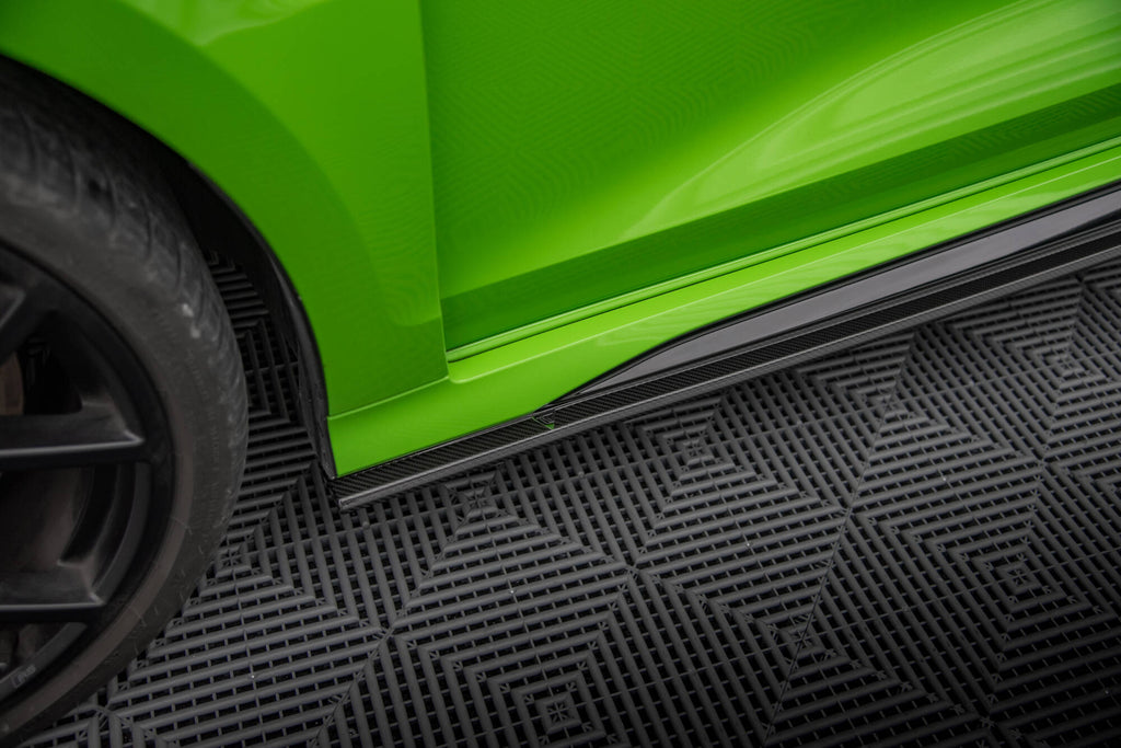 Maxton Design Prepreg Carbon Fiber Seitenschweller V.3 Audi RS3 Limousine / Sportback 8Y / 8Y Facelift für Audi A3
