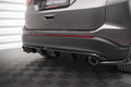 Maxton Design Diffusor Heck Ansatz passend für Ford Edge Mk2 schwarz Hochglanz