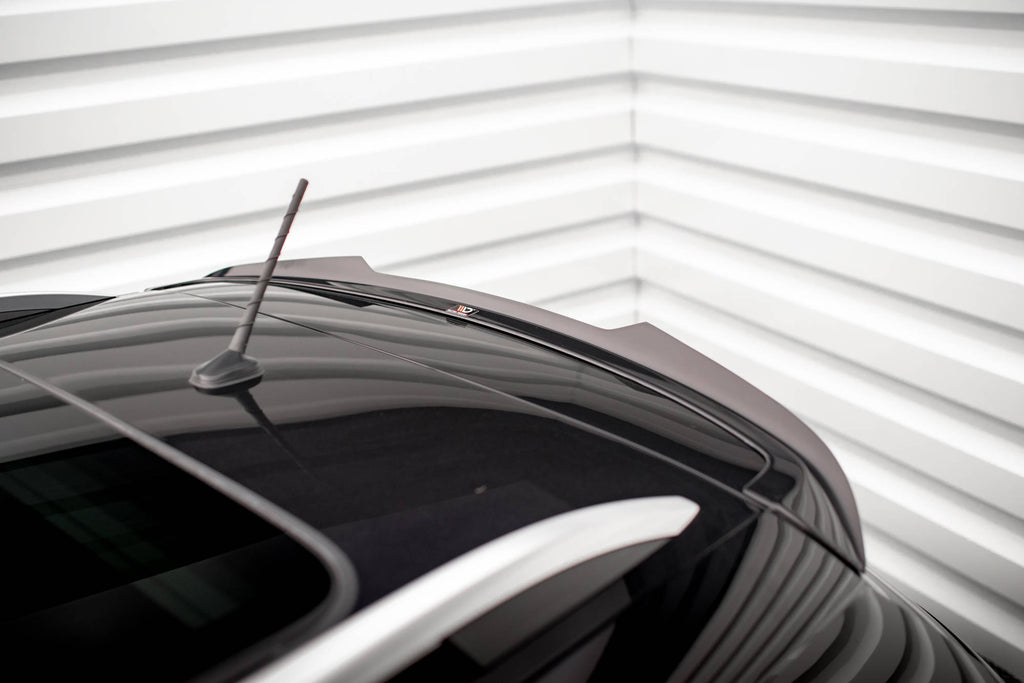 Maxton Design Spoiler CAP passend für Seat Ateca Mk1 schwarz Hochglanz