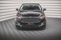 Maxton Design Street+ Spoilerlippe Front Ansatz passend für Ford Mondeo Mk5 schwarz Hochglanz