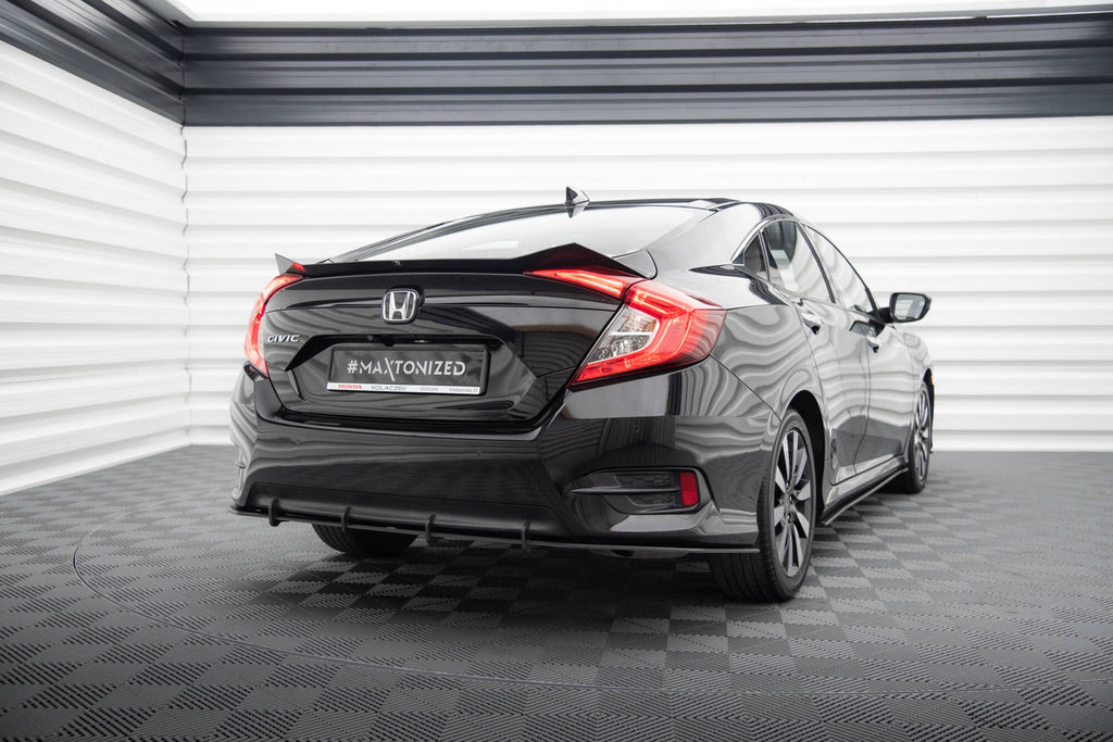 Maxton Design Street Pro Heckschürze passend für Honda Civic Mk10