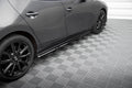 Maxton Design Street+ Seitenschweller Leisten passend für Mazda 3 Mk4 schwarz Hochglanz