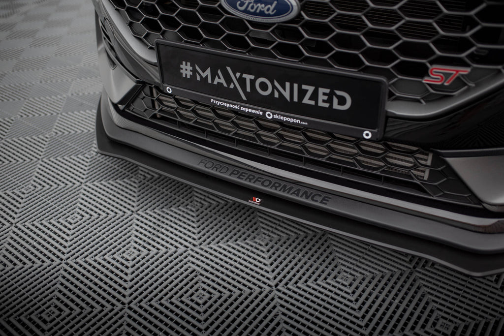 Maxton Design Street Pro Street+ Spoilerlippe Front Ansatz passend für Ford Fiesta ST Mk8 Facelift