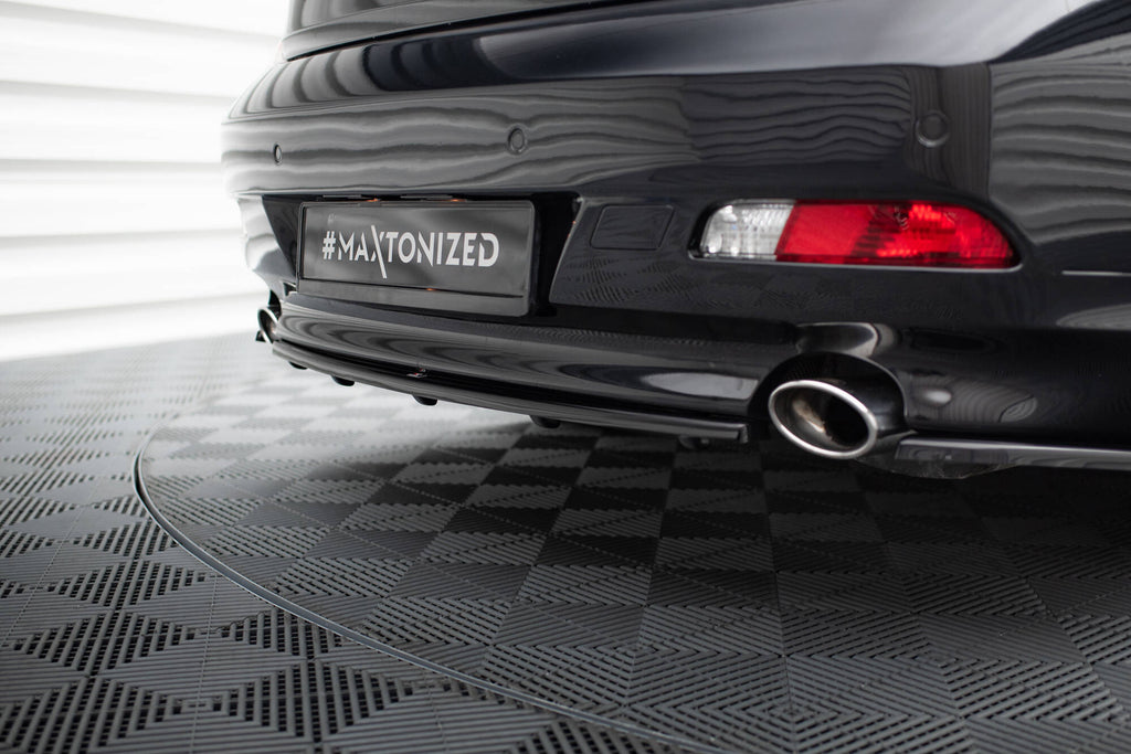 Maxton Design Street+ Mittlerer Diffusor RACE passend für BMW 6er Coupe / Cabrio E63 / E64 schwarz Hochglanz